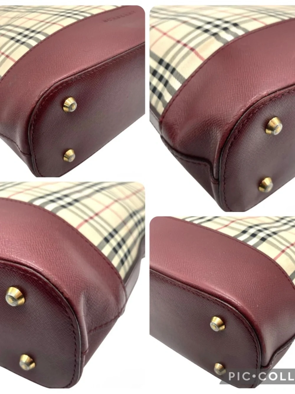 Burberry Vintage Shoulder Bag Nova Check
Bordeaux Leather - Picture 15 of 15